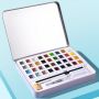 Factory eco friendly professional pan 36color solid watercolor paints set