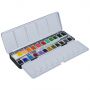 Professional suppliers 12 24 36 48 colors adults kids art solid painting watercolor paint set