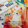 48 solid water color painting colours watercolor paint with plastic box