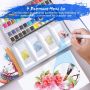 48 pack paint set sheet-solid paper water color paint set watercolor
