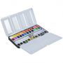 Professional suppliers 12 24 36 48 colors adults kids art solid painting watercolor paint set