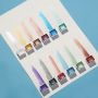 36 water color glitter art metallic watercolor glitter paint painting set pearl metallic