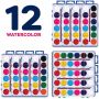 12 water color superior watercolor paints set water water colour paint for paper