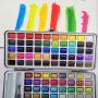 Directly Factory 2021 New Solid Water 90 Colors Paint Multi Color Watercolor Paint Artist Water Color Painting