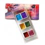 Cheap 6 colors gold metalic water color set pearlescent watercolor pastel watercolor paint
