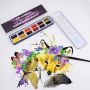 12 art level aquarelle watercolor paints set half pan semi-dry water colors painting water colour watercolour for paper