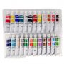 High quality colorfast waterproof private label art angelus acrylic paint set 24 colors 18ml