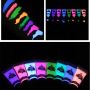 Party glow paint in the dark spray gel body fabric paint set colors diy oil painting paint acrylic fabric for wall doodle