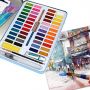 48 water color custom watercolor cake set cakes painting metallic water colour watercolour paint set cake