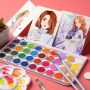 48 non-toxic water color watercolor cake set half pan watercolor cake painting water colour watercolour paint set cake