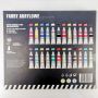 High quality colorfast waterproof private label art angelus acrylic paint set 24 colors 18ml