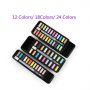 12/18/24 water color paints set half pan watercolor cake painting water colour watercolour