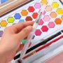 36 non-toxic water color watercolor paint cake set half pan watercolor cake painting water colour watercolour cake