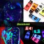 Party Glow in the dark spray gel body paint fabric paint set colors diy oil painting paint acrylic fabric for wall doodle