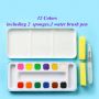 12 non-toxic water colour watercolour paint set cake water color watercolor cake set watercolor cake painting