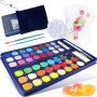 48 water color watercolor cake set half pan watercolor cake painting water colour watercolour paint set cake