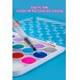 12/16/28/36 custom non-toxic water color cake paints set half pan watercolor cake painting water colour watercolour