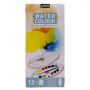Highest Quality 12 Colors Oval Box Art Supplies Hydrated Pigment Sets