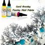 Directly Factory new coral growing acrylic pouring paint fluid pouring acrylic paint set for fluid art