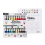 Fashion design 10-40 colors assortment 20ml tubes pigment for hand drawing
