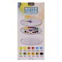 Highest Quality 12 Colors Oval Box Art Supplies Hydrated Pigment Sets