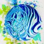 Directly Factory 2021 New OEM 4 pcs 100ml water proof pouring liquid tempera paint