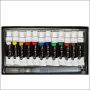 New Style 12pcs acrylic Color paint with Water brush pen