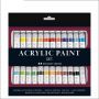 Non - toxic 24pcs 12ml Artist Acrylic Paint set with High Quality