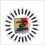Hot Sale on line 24pcs 12ml Artist Acrylic Paint with 3 brushes