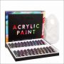 Non-toxic Artist Quality 24ct 12ml Acrylic Paint Set