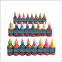 High quality new style hot sale non washable Waterproof 24pcs 29ml 3D Fabric Paint set