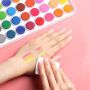 Factory Price 12/36/48 Colors Solid Watercolor Cake Paint Set, Perfect for Beginner Students