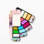 Superior PWK-18P/18B New Products Fan Shape Pocket Solid Pastel Water Color Painting Set with Art Brush and Detachable Sponge