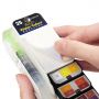 Superior 42 Color Solid Watercolor Paints Pigment With Water Brush Gift Pen Pocket Travel Fan Shape Solid Watercolor Paint