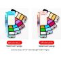 Superior PWK-18P/18B New Products Fan Shape Pocket Solid Pastel Water Color Painting Set with Art Brush and Detachable Sponge