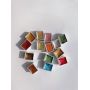 Solid pearlescent metallic watercolor paints 12/24/48 colors painting set metal box