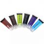 Customized Non-Toxic 12 24 36 Colors 75ML Artist diy drawing plastic bottle Acrylic Paint Art Set