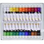 Amazon Hot 24 colors 12ml Artist DIY Craft Acrylic Paint Tube Set for Canvas, Wood, Ceramic, Fabric