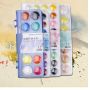 Powdery cake watercolor