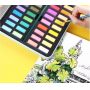 Art Painting 36 colors Solid Watercolor Paint Set With Water Brush Pen