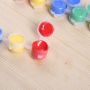 3ml 6 color acrylic ceramic plaster doll painting children coloring DIY graffiti paint wholesale