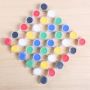 3ml 6 color acrylic ceramic plaster doll painting children coloring DIY graffiti paint wholesale