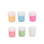 6 Colors 15ml Environment Friendly Artist Bright Color Luminous Paint Clear Candy Color Paints