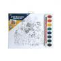 Factory OEM Student Quality Color Set for Canvas Painting 8 x 5 ml Watercolor Paint Supplies