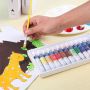 Gouache Paint Colour , Gouache Color Artist Tube Paint, 12ml, 12-Pack