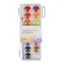 12 16 28 36 Colors Fluorescent Non-toxic High Hransparency Solid Professional Kids Watercolor Paint Cakes Set