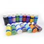 60ml high quality 18 colors acrylic drawing canvas water based acrylic paint set