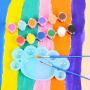 Non-toxic 5ml Colorful High Quality Acrylic Paint Set For Children Hand Drawn