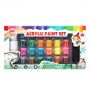 Manufacturer 6ml multicolors non-toxic artist acrylic art paints set