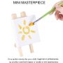 10*10cm Mini Painting Blank Art Stretched Artists Canvas for studio